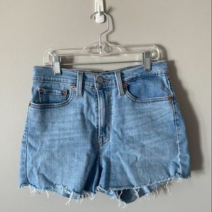 Levi’s High Rise Shorts
